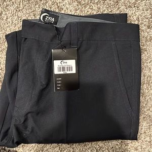 Zyia Mens Navy Golf Pants
